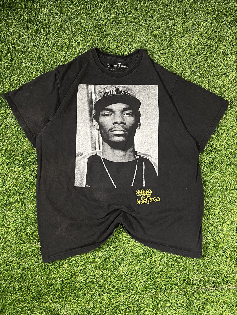 Y2k Snoop Dogg Black Cotton T-Shirt Men's Large Vintage 2013